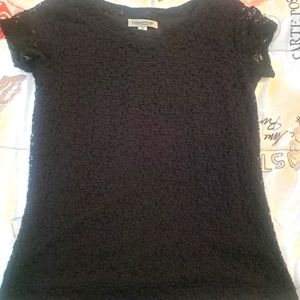 Coldwater Creek Black Dress Shirt